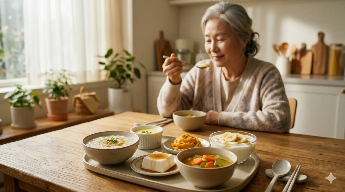 치아 약한 노인 음식 | 부드럽고 영양까지 챙기는 식단 가이드